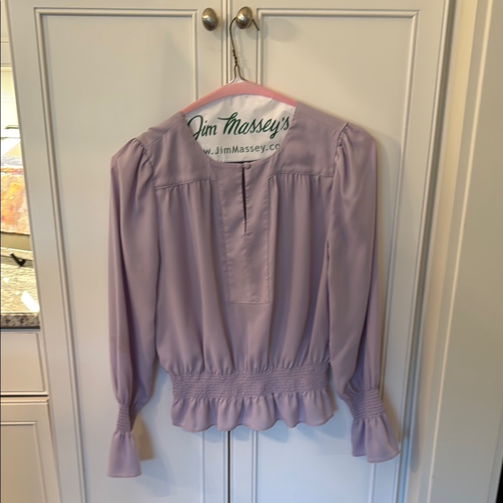 Ann Taylor Purple Blouse